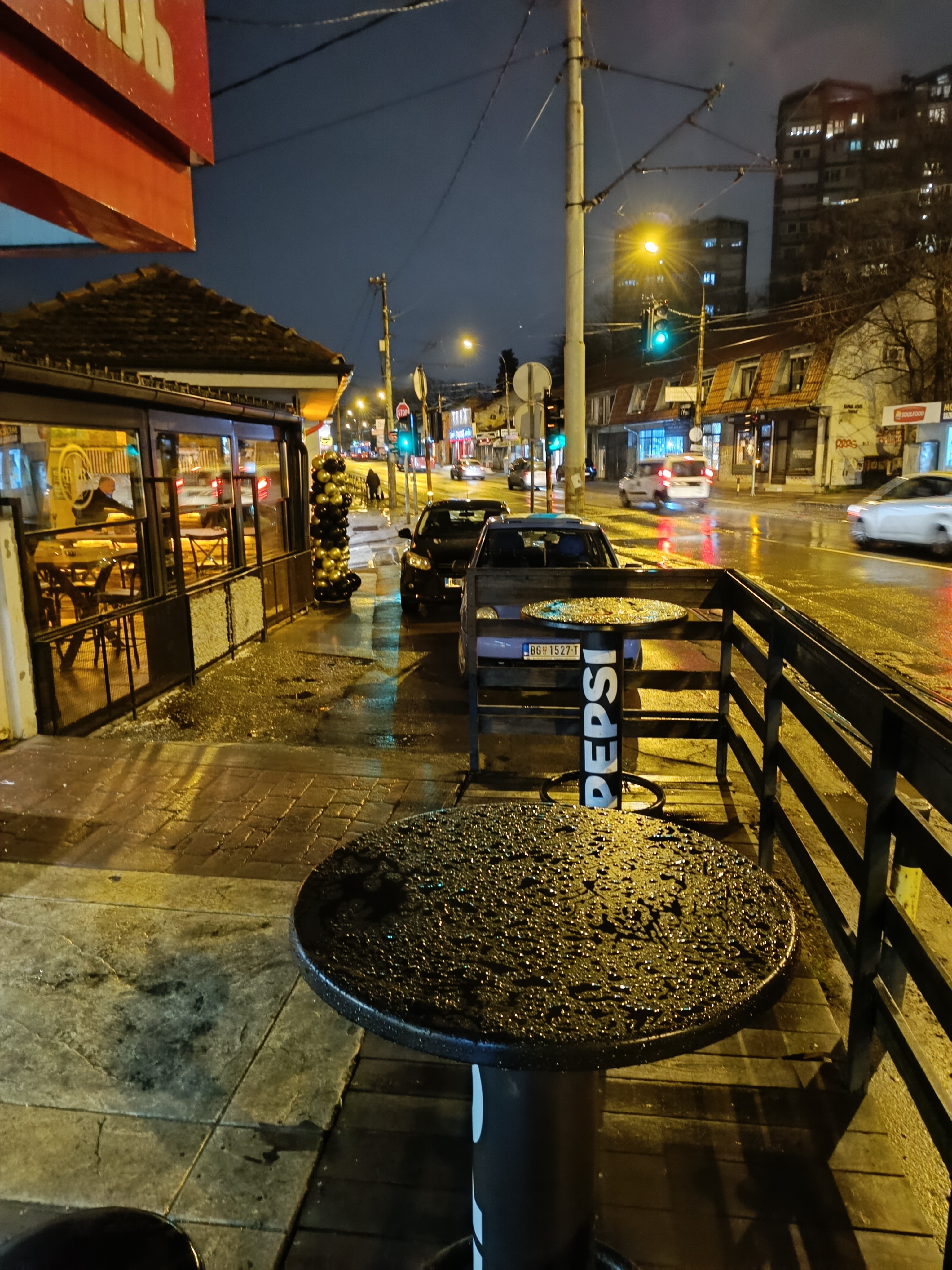 Belgrade_street in the evening